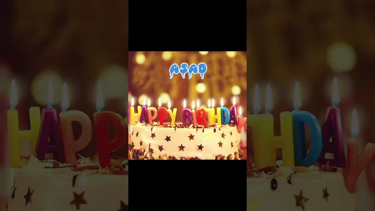 ASAD Birthday Song | Happy Birthday Asad | #shorts