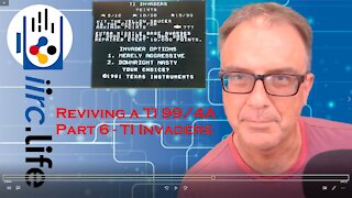 Reviving a TI 99 4/A Part 6 - TI Invaders re-mastered