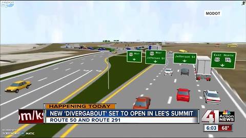 New 'divergabout' set to open in Lee's Summit this morning