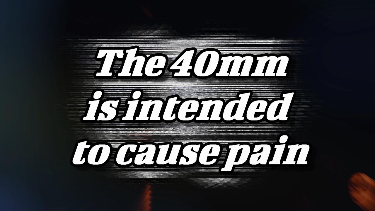 THE 40MM IS INTENTED TO CAUSE PAIN. Please Subscribe Deathcore Ultra Version. Short.