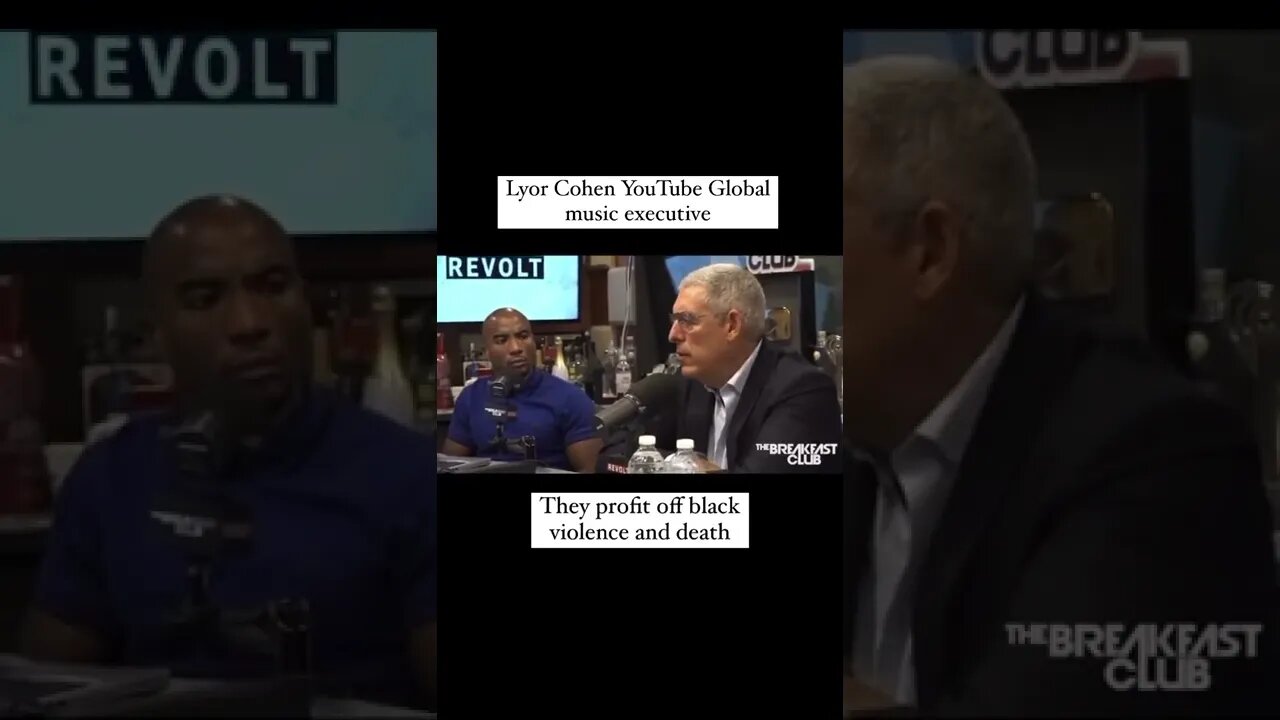 This is what Ye was talking about; others benefiting off of black trauma.