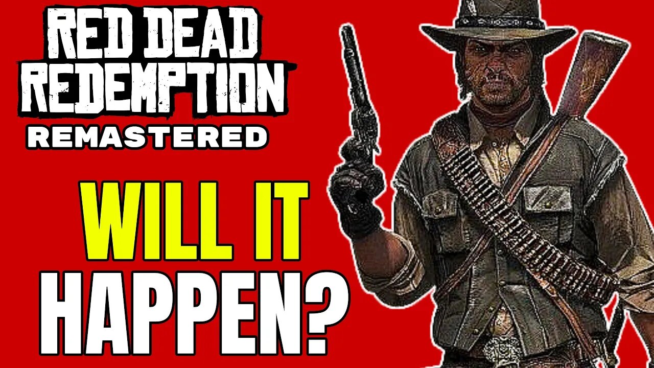 Is A Red Dead Redemption Remaster ACTUALLY Happening?! - The Game Was Just Rated