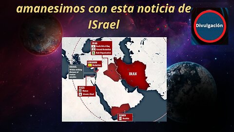 amaNESIMos cn esta notICia de isRaeL