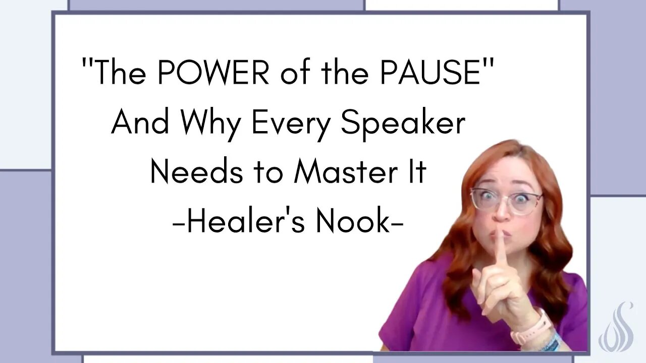 The Power of the Pause and Why Every Speaker Needs to Master It - Healer's Nook