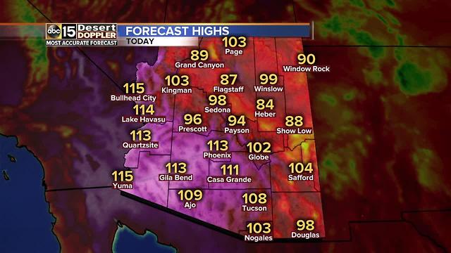 Temperatures dropping gradually this week