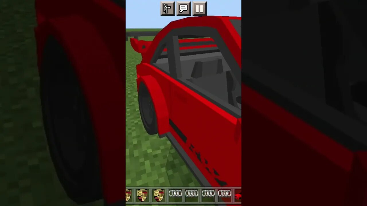 Porsche In Minecraft! #shorts