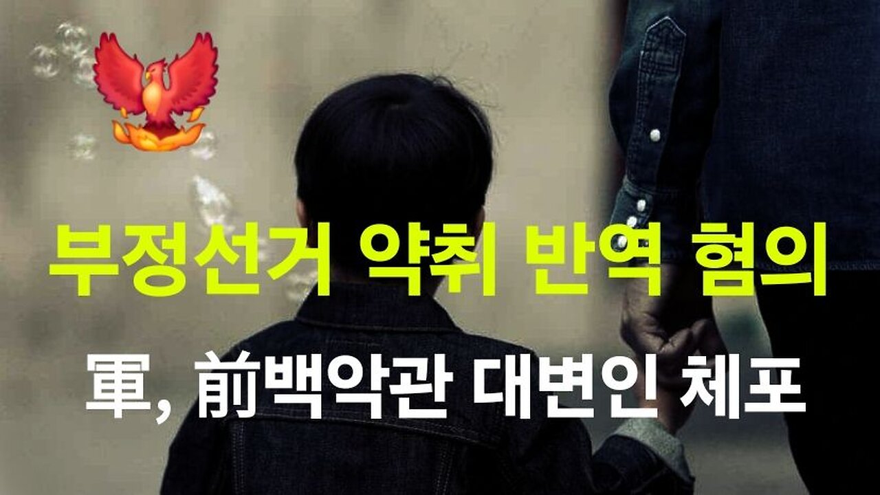 전 백악관 대변인 체포. 부정선거 반역 반란 혐의등. #1265. 240822