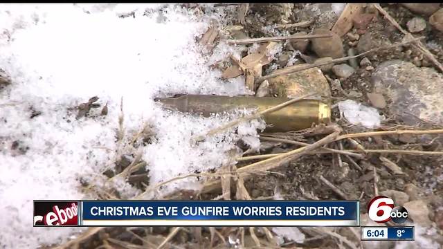 Residents woken by Christmas Eve gunfire