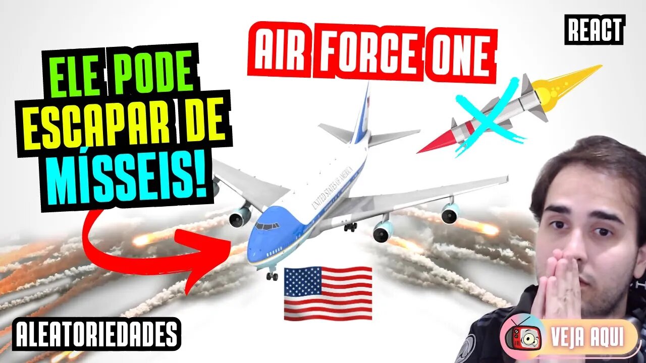 Por dentro do AIR FORCE ONE: o avião presidencial dos Estados Unidos! | Veja Aqui Reacts