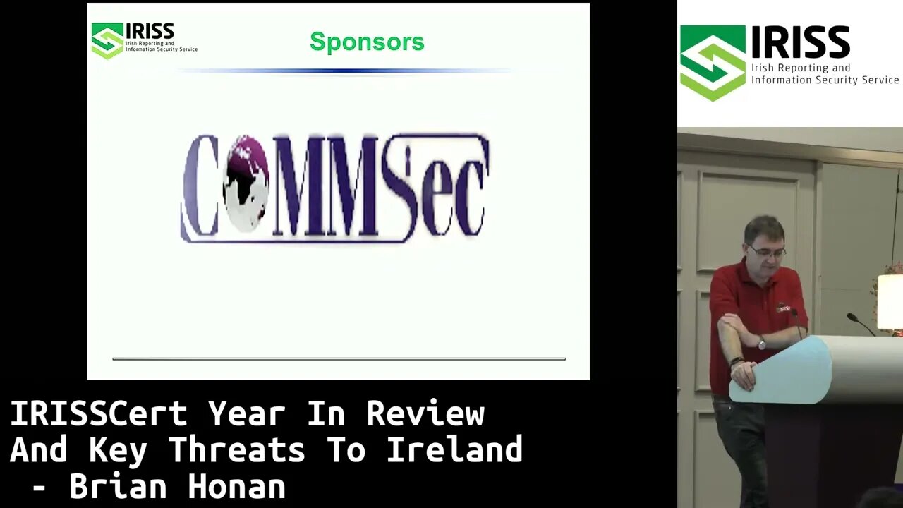 IRISSCert Year In Review And Key Threats To Ireland Brian Honan