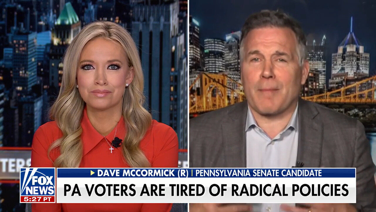 Dave McCormick: Pennsylvania Dems Recognizing Biden Would Have Been A Better Candidate Than Harris