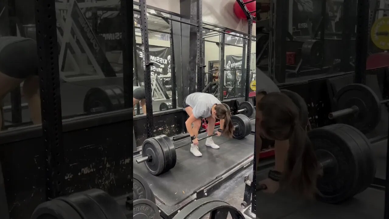 16 Year Old Kami Lobliner Deadlifts 275 for 5 Reps AFTER 90 Minute Soccer Game!