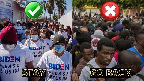 Biden Expels Haitians From US Border and Sending Them Back To Haiti 😆