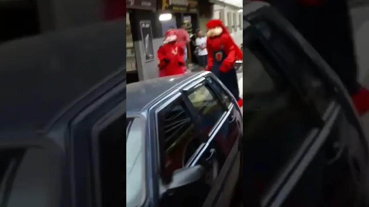 DANÇARINOS SUPER NINJAS DA CARRETA DA ALEGRIA FURACÃO, DANÇANDO FOFÃO, O MÁSKARA, BEN10 E PATATI