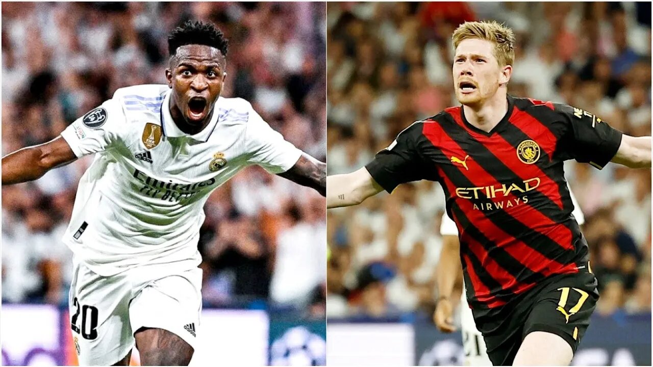 Vinicius Júnior e De Bruyne fazem GOLAÇOS, e Real e City EMPATAM pela SEMI da Champions! | PÓS-JOGO