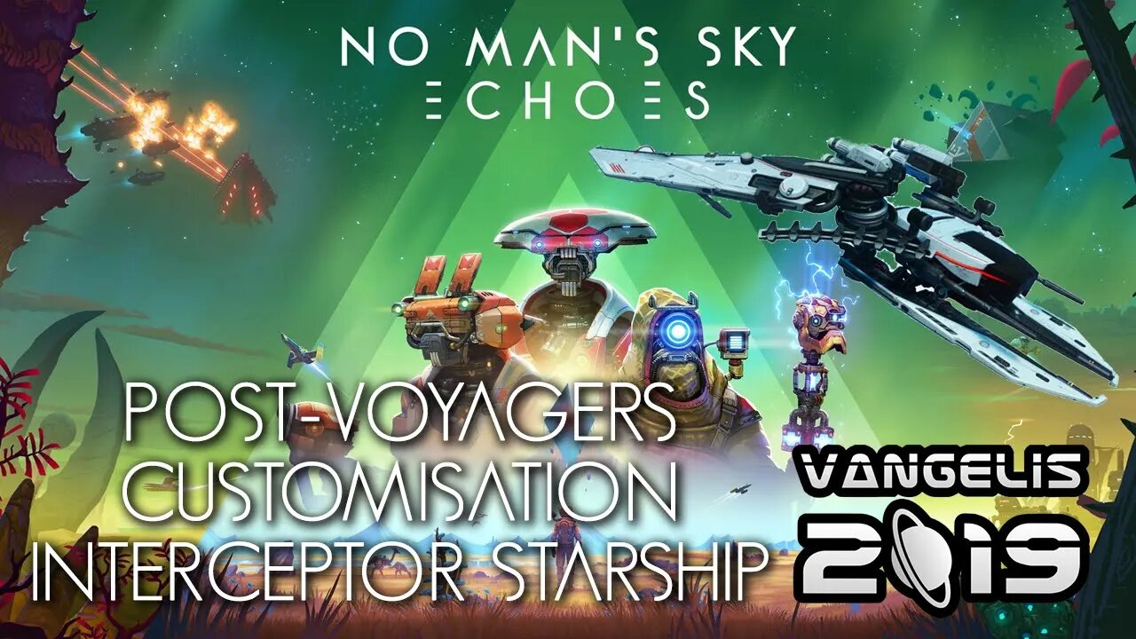 No Man's Sky | Echoes | PS5 | Normal | Post-Voyagers | Customisation | Interceptor Starship