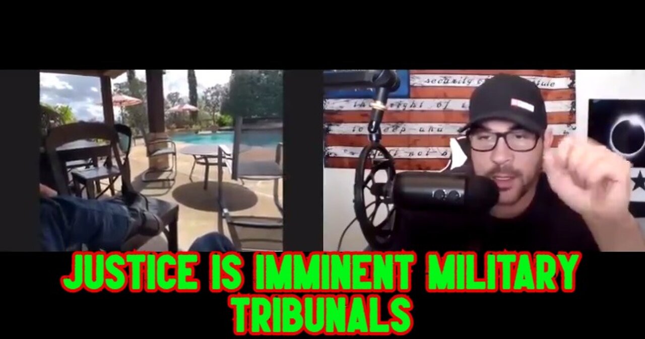 Juan O' Savin & David Nino Rodriguez: Justice Is Imminent Military Tribunals