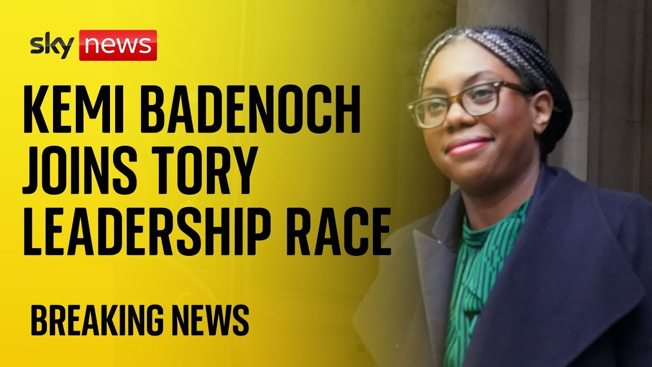 Kemi Badenoch enters Conservative leadership race to replace Rishi Sunak| RN ✅