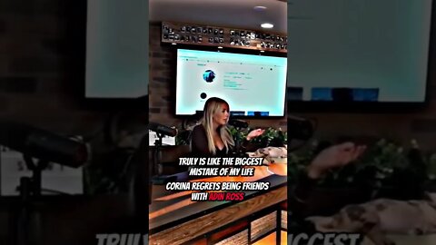 Corina regrets being public with adin Ross