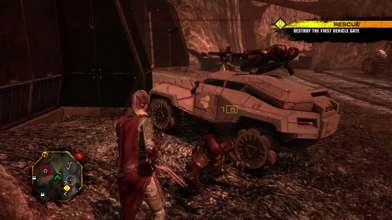 Red Faction Guerrilla Demons Of The Badlands Part 1-The Gates