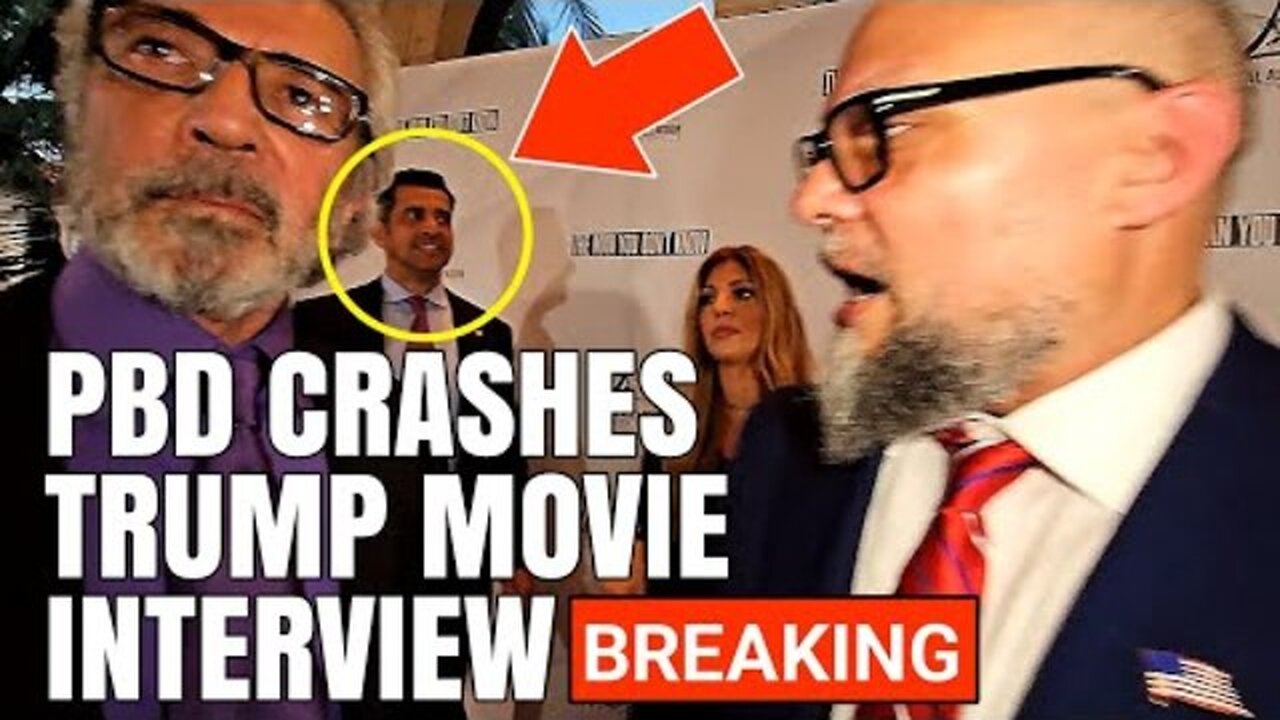 BREAKING: Studio Heads Drop Truth Bombs At Trump Film Premiere! PBD Crashes Interview! Must See!