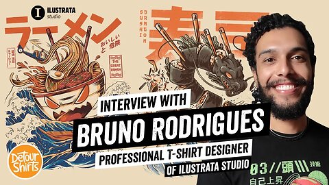 19 Tips from Bruno Rodrigues of Ilustrata Studio | Top Seller on RedBubble, Threadless & TeePublic