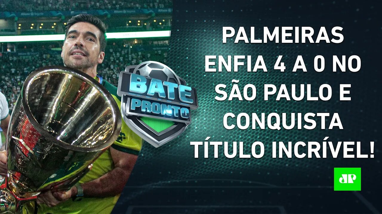 Palmeiras fatura TÍTULO HISTÓRICO sobre o São Paulo; Flamengo é VICE DE NOVO! | BATE-PRONTO