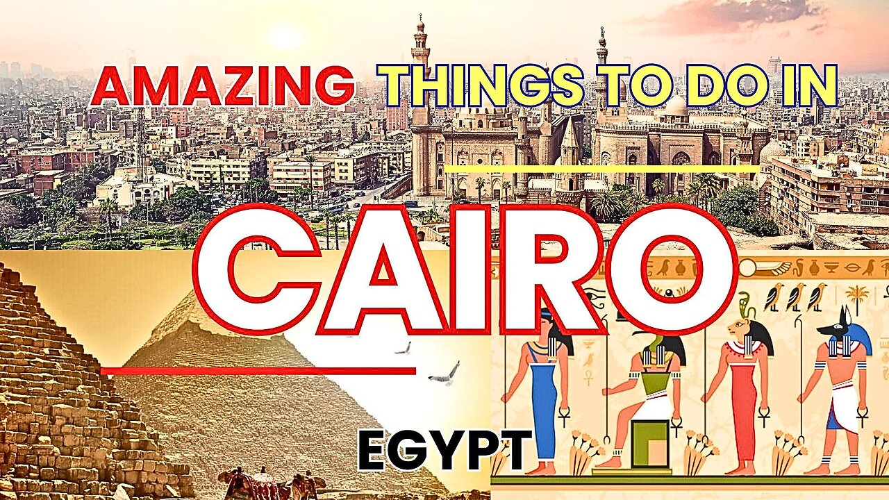 Things To Do In Cairo Egypt | Grand Egyptian Museum | The Pyramids Of Giza | Cairo Travel Guide