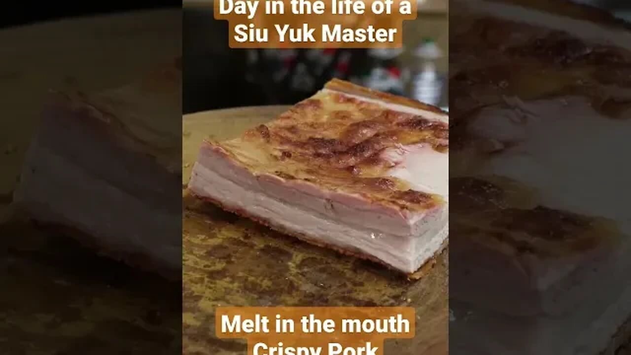 DAY in the LIFE of a SIU YUK MASTER - Melt in the Mouth CRISPY PORK 🇲🇾