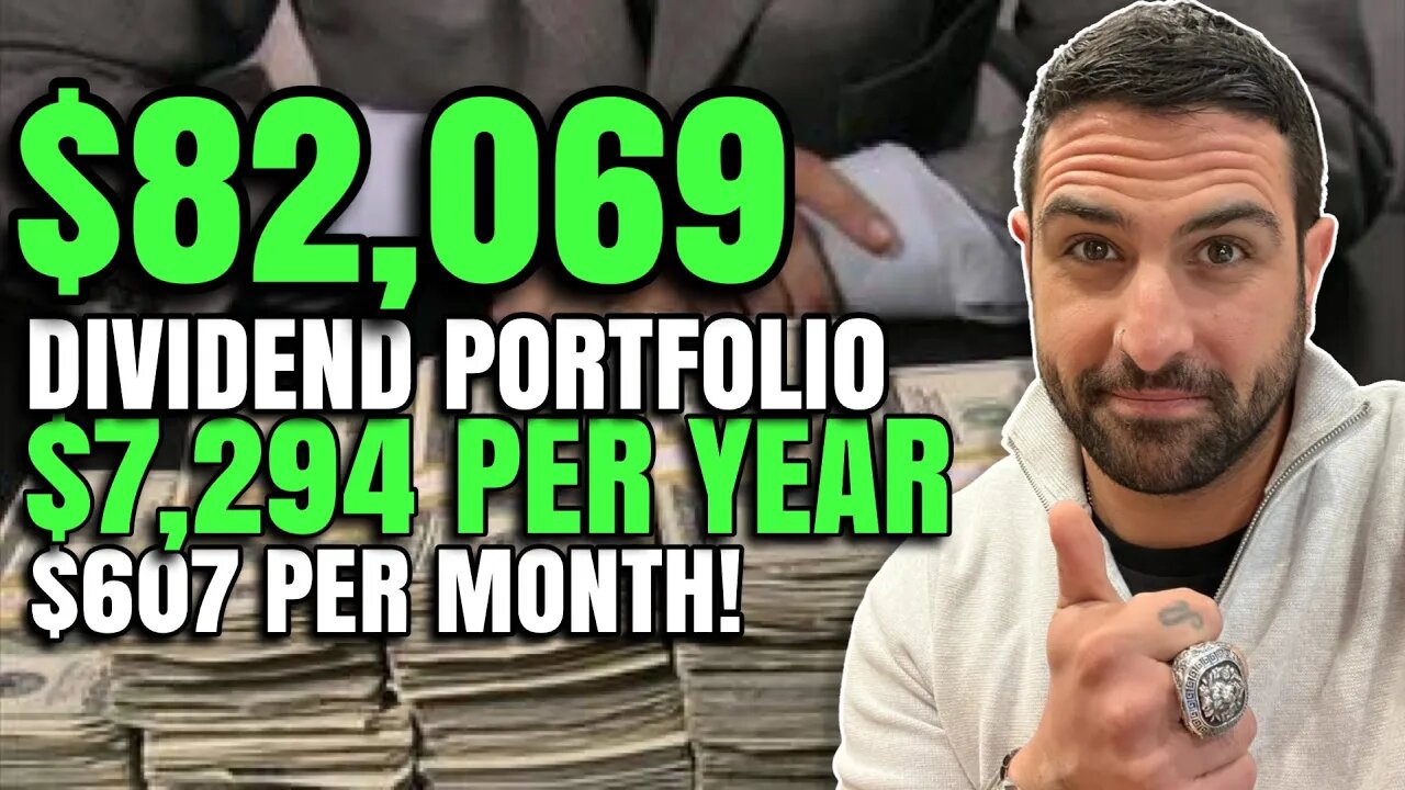 DIVIDEND STOCK PORTFOLIO UPDATE $82,069 | $7,294 IN PASSIVE INCOME PER YEAR | STOCKS USOI, CLM, QYLD