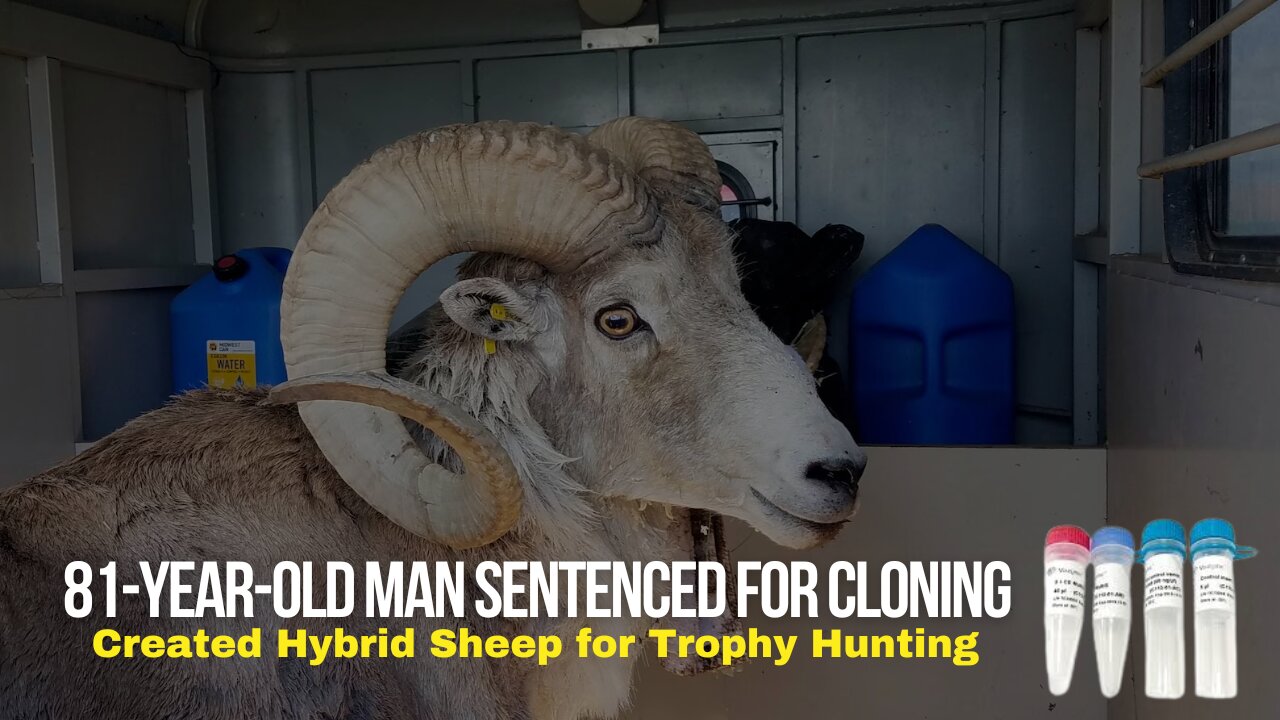 81-Year-Old Man Sentenced for Cloning Hybrid Sheep for Trophy Hunting