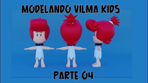 Blender Tutorial - Modeling Wilma Kids - Part 04