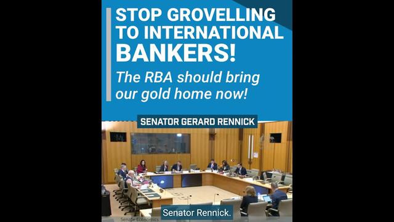 Stop groveling to international bankers