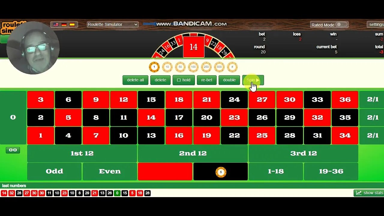Roulette betting on an other level ... Breaking patterns