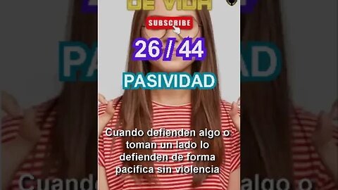 Destino de vida 26 - 44 Pasividad