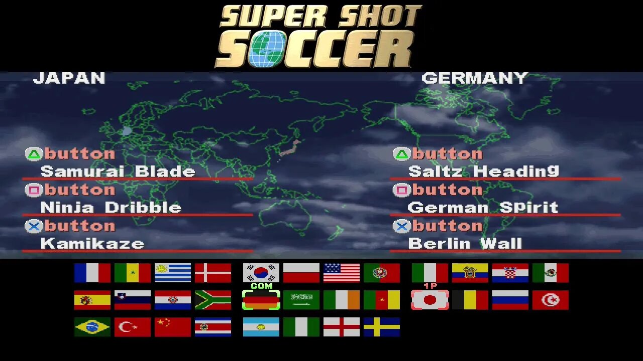 Japan Vs Germany | Super Shot Soccer | Gameplay #epsxe