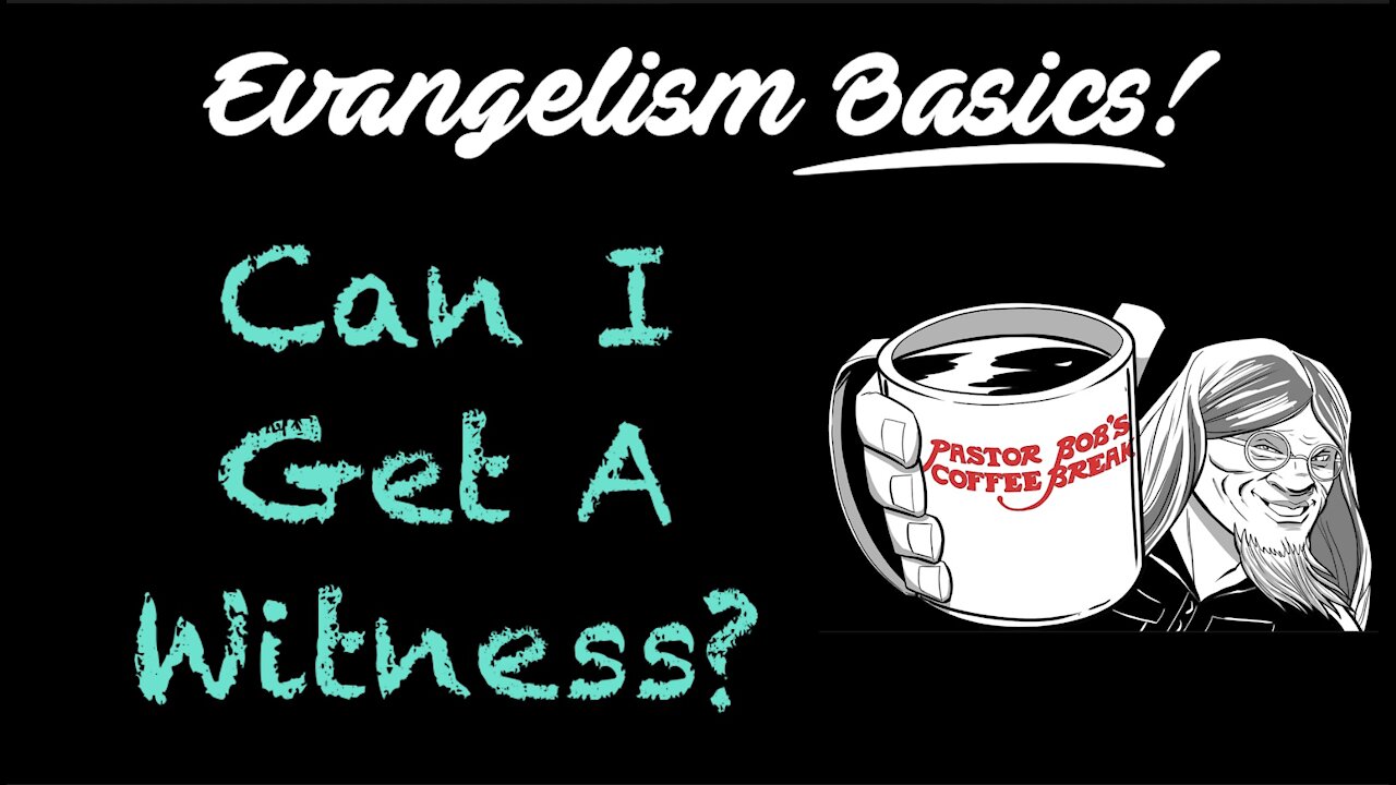 CAN I GET A WITNESS? / PB’s Coffee Break