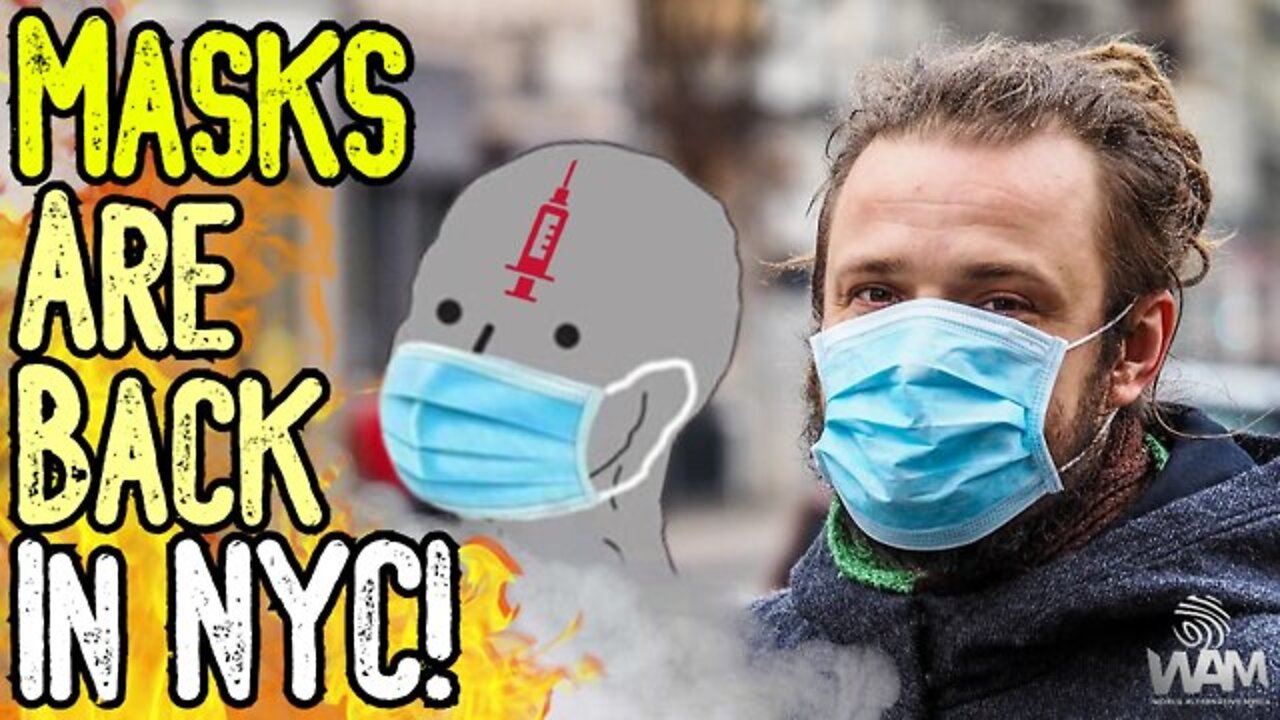 THE MASKS ARE BACK!! They Blame VACCINE INJURY & DEATH On Covid As Predicted!