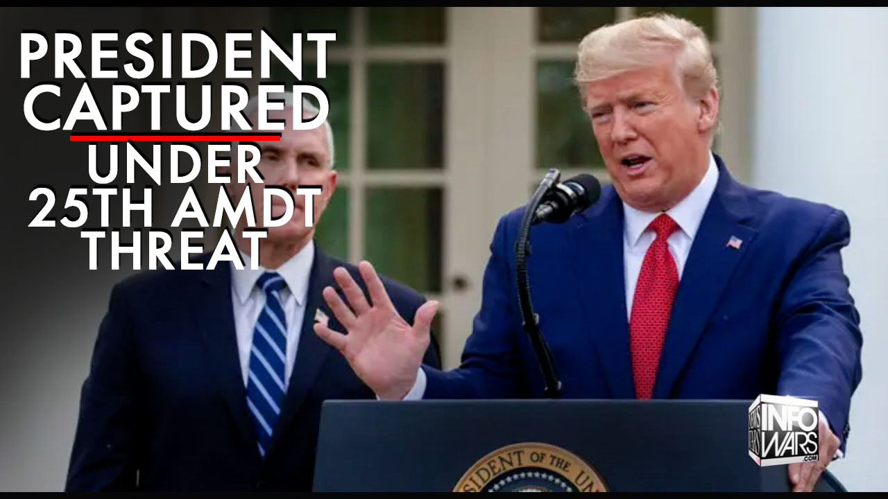 Learn How the President Can Escape the 25th Amdt Trap and Save America!
