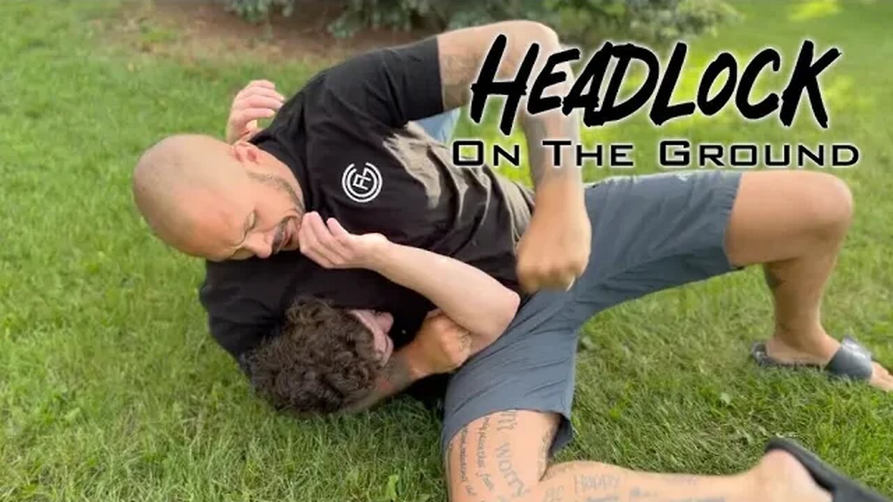 Escape a Headlock on the Ground - Self Defense