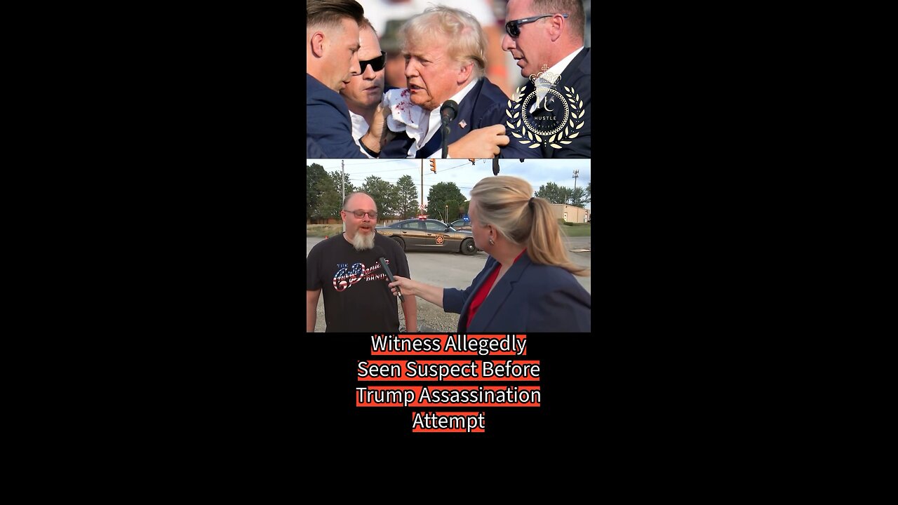 Witness says He tried to warn security at rally about man on rooftops. #news #trump #shorts