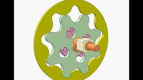 2870 Pin gear drive 3A