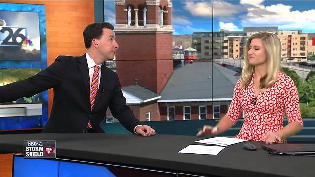 Fish interrupts Brooke