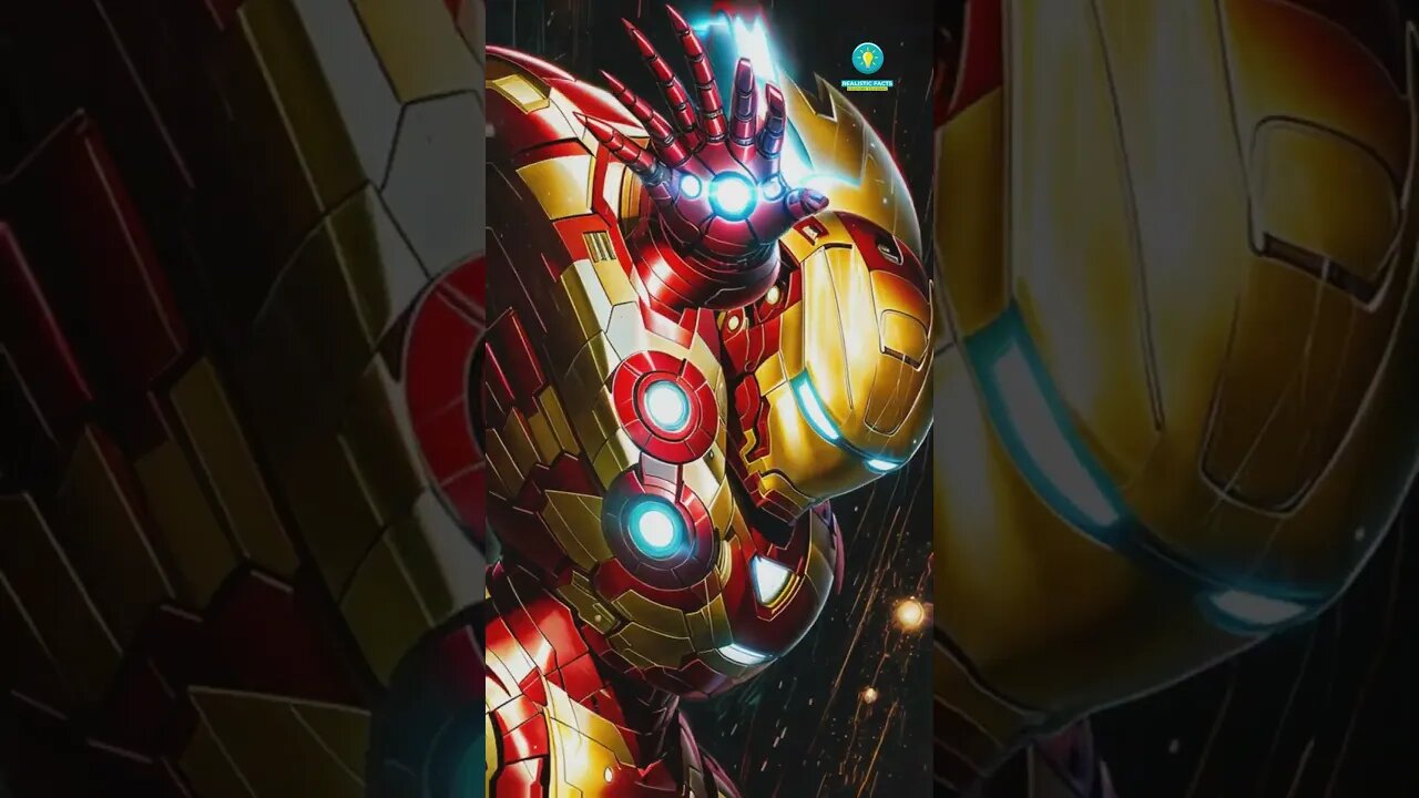 I asked AI to create Iron Man video and AI did this.... #Shorts