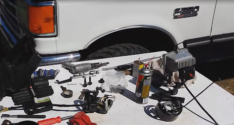 88 Ford F250 Steering Lock Actuator Removal, Steering Column Removal, Ignition Switch Replacement