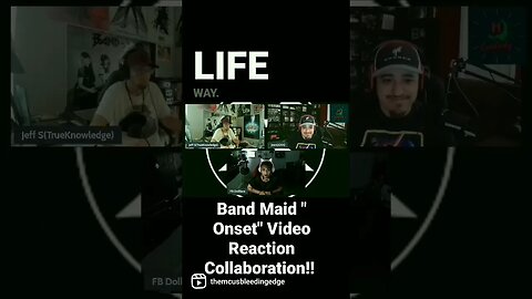 Clip #4 of a Band Maid " Onset" First Reaction/ Video Reaction Collaboration! #bandmaidonset