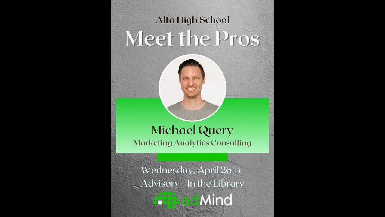 "Meet the Pros" - Mike Query, Marketing Analytics Consultant