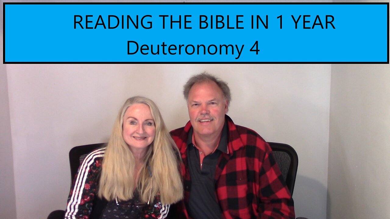 Reading the Bible in 1 Year - Deuteronomy Chapter 4