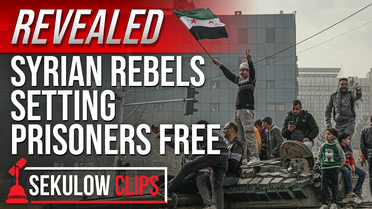 REVEALED: Syrian Rebels Setting Prisoners Free