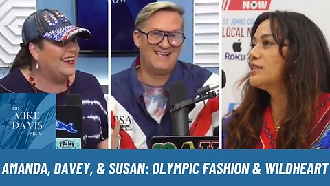 Davey & Amanda are Joined by Susan Swearingen Talking Olympic Fashion